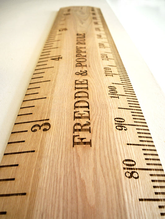 SuperLux Ash Kids School Ruler Height Chart