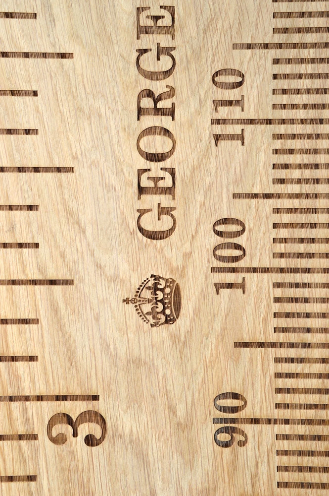 Shorty Oak Kids School Ruler