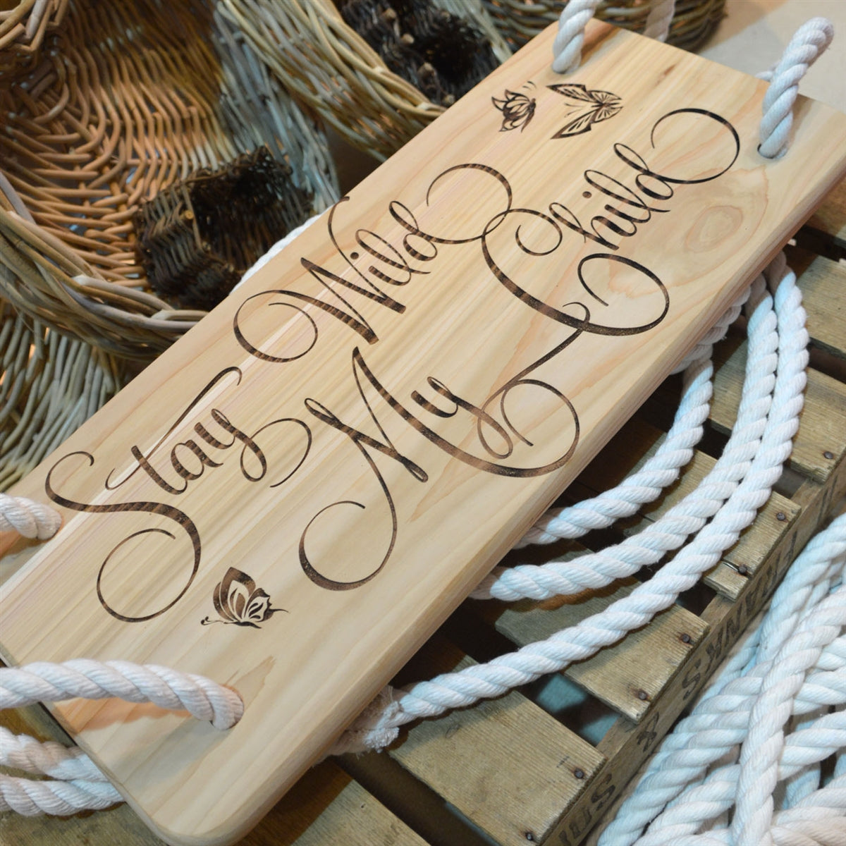 Wooden Swing - Large 72cm