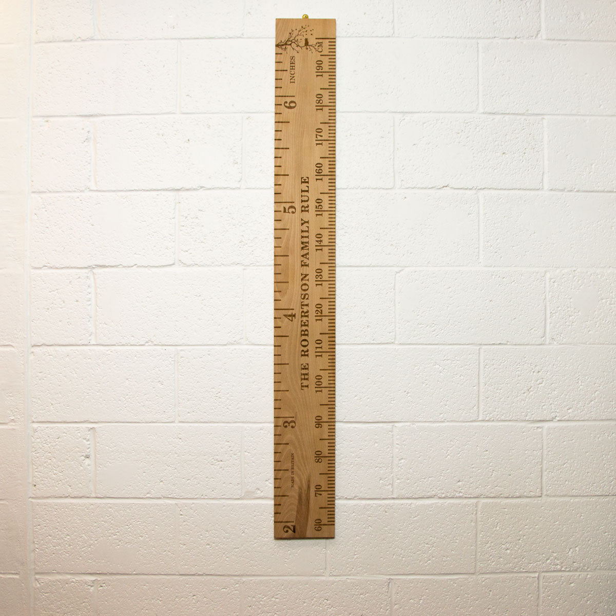 Beech Nut Personalised Height Chart