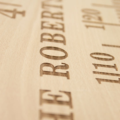 Beech Nut Personalised Height Chart