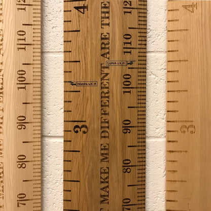 Height Markers for Height Chart ~ Victorian Hand Pointer Black