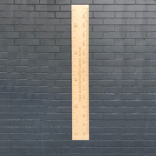 Ply On The Wall! Kids Height Chart, Wooden Height Chart, Personalised Laser Engraved Growth Chart Birch Ply