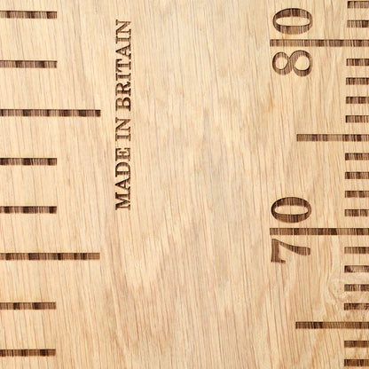 StraightUp Oak Kids School Ruler