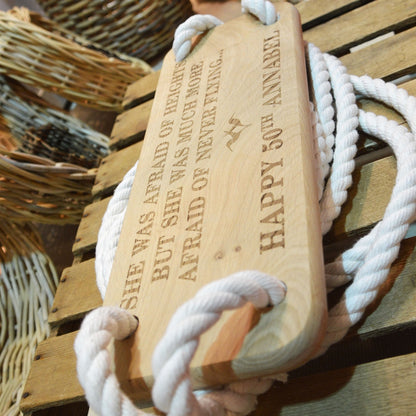 Wooden Swing - Small 45cm