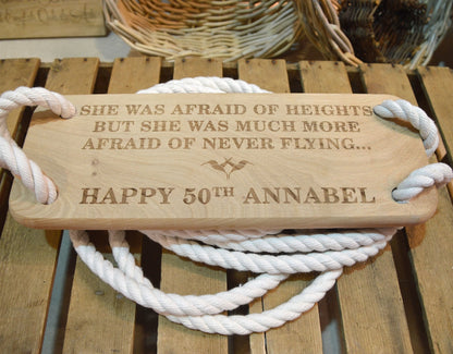 Wooden Swing - Small 45cm